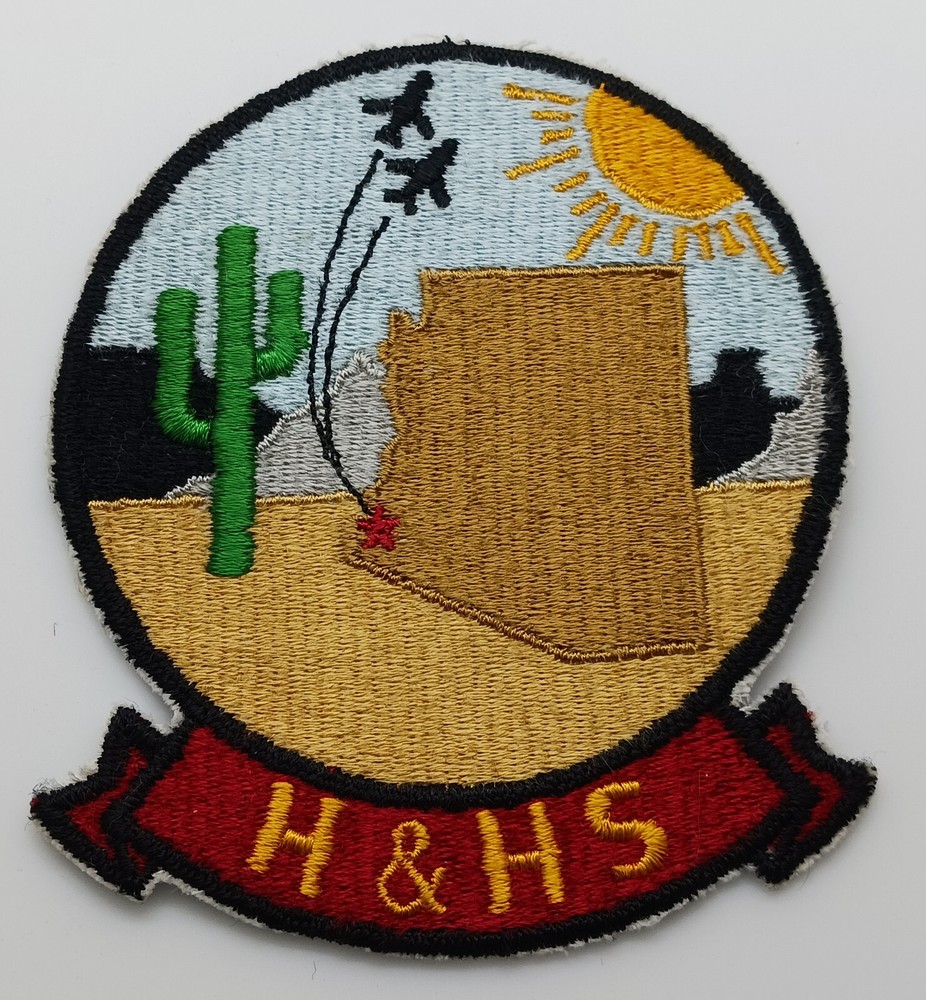 USMC H&HS Headquarters & Headquarters Squadron Patch