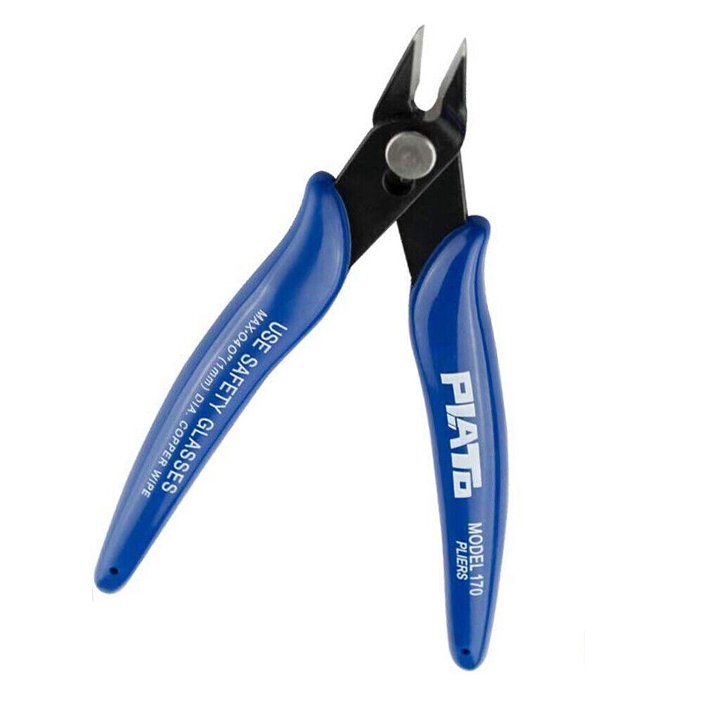 10PCS Plato Model 170 Flush Wire Cable Cutter Cutting Snips Pliers Side DIY Tool
