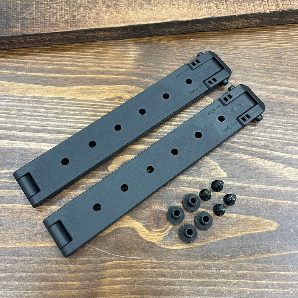 Pair DOTS 5″ MOLLE Lock Clips – Spring-Pin Belt/MOLLE Attachment w/ Hardware