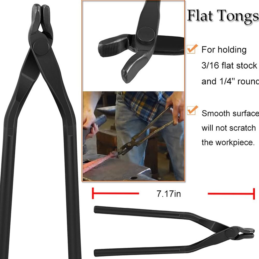 Blacksmith Tongs Expert Replacement Tongs Blacksmith Starter Tools Hook Jig Tool