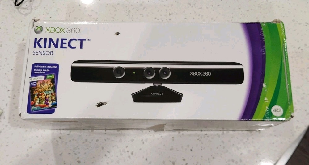 Microsoft Xbox 360 Kinect Sensor Model 1414 Motion Camera with Original Box