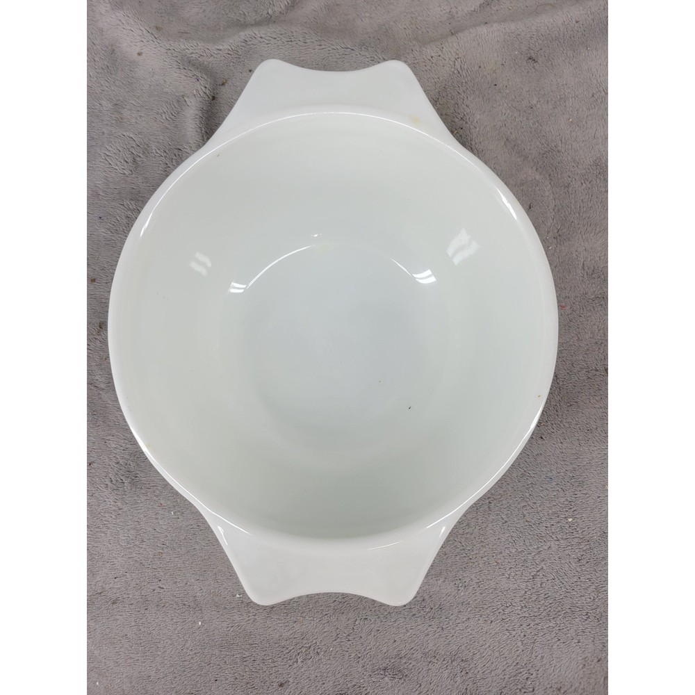 Pyrex England Iris Pattern 1.5QT Mixing Bowl Retro Kitchenware 6.5" x 3"