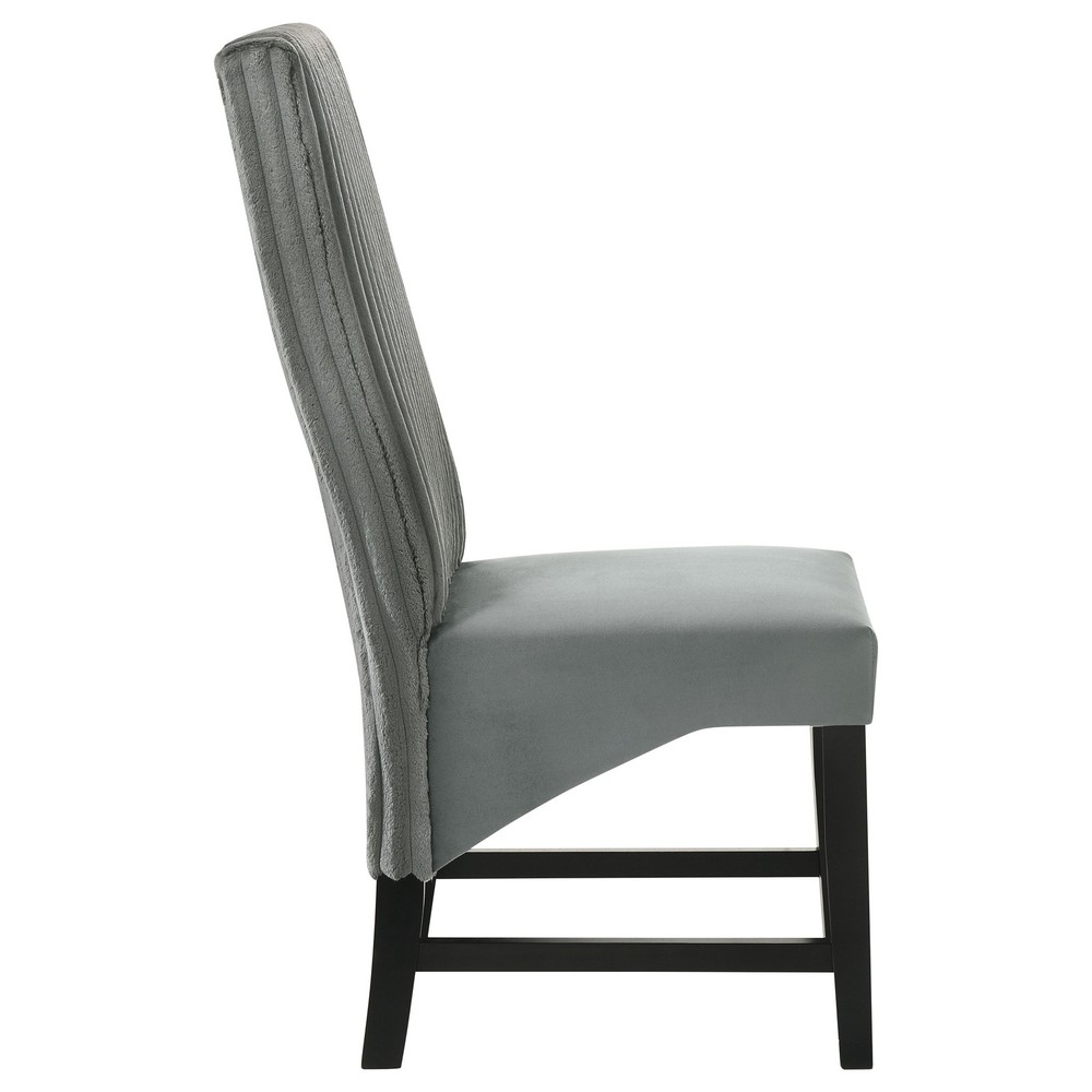 Barrand Upholstered Dining Side Chair Grey