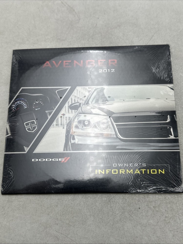 2012 Dodge avenger user guide