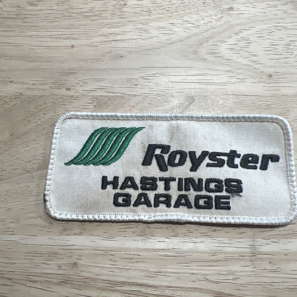 Vintage Royster Hastings Garage Patch