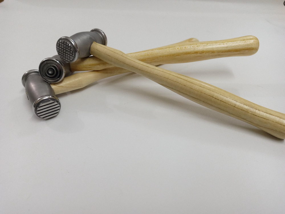 Texture Hammers Double Sided - Set of 3 Hammers 6 Different Textures