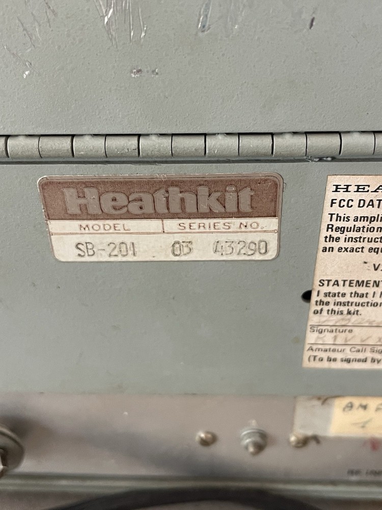 Heathkit SB-201 Amplifier