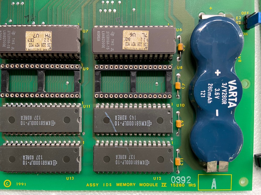 Executone 15300 228 CPU with 15280 memory module Card (Tested)