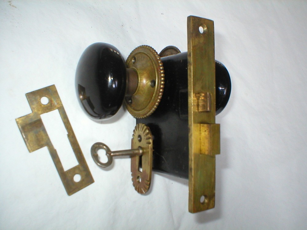 Antique Victorian Era Door Hardware