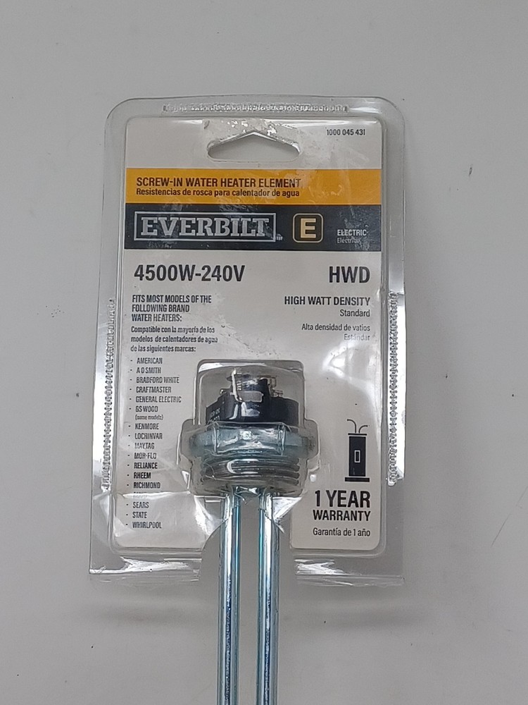 1 Everbilt 4500-Watt/240-Volt HWD Element