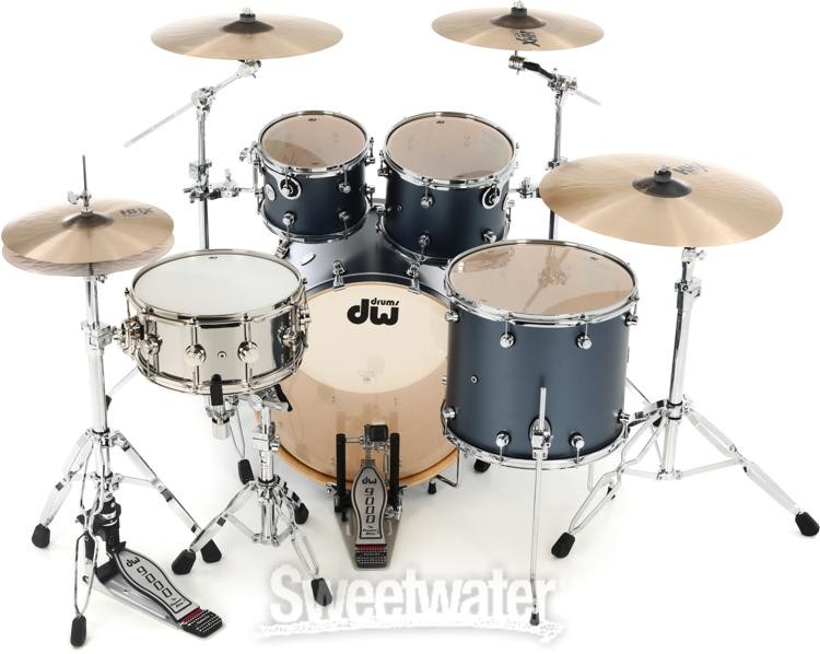 DW Design Series 4-piece Shell Pack - Blue Slate