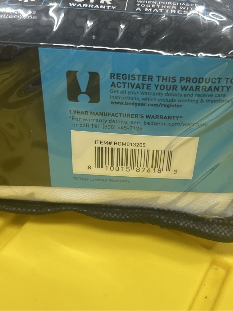 Bedgear Sofa Bed MattressProtector iProtect New in Box
