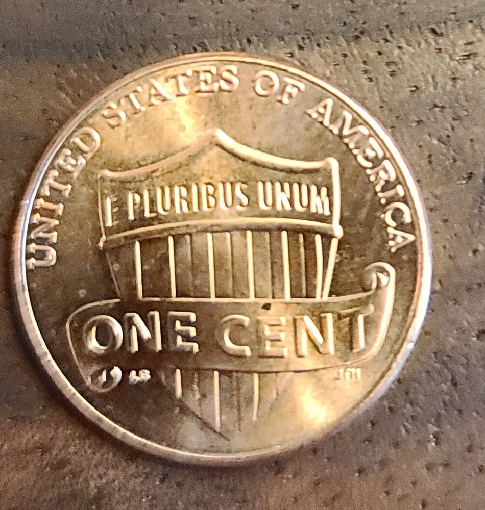 2023 Lincoln Head Shield Penny Obverse Die Crack Error Uncirculated