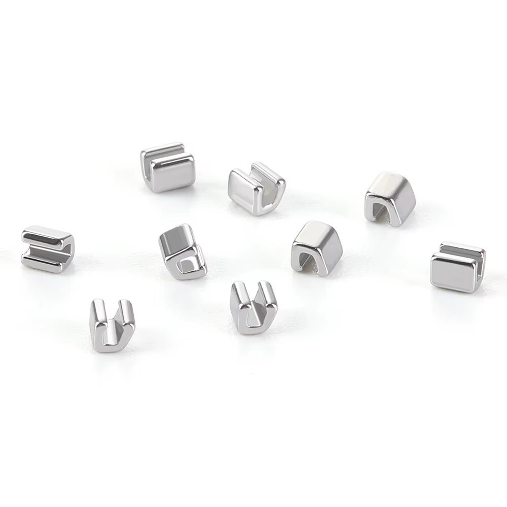 Dental Orthodontic Crimpable Hooks Stopper Metal Mini Short Long Stop Type
