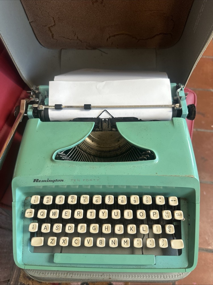 remington ten forty typewriter