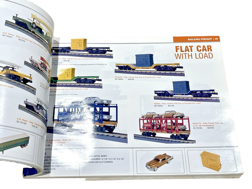 2006 Lionel Train Catalog 1 & (2) MTH Train Catalogs 2006 - 3/Total Model # Info