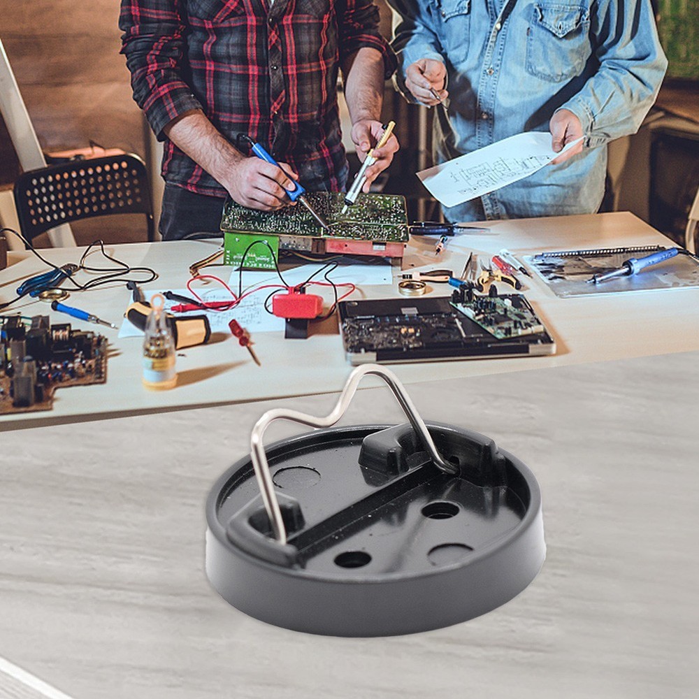 Lightweight Soldering Iron Holder for Secure Placement During Projects