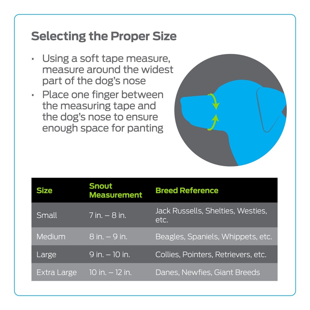 Adjustable Dog Muzzle for Medium Dogs, Padded Nylon Muzzle for Safe Comfortable