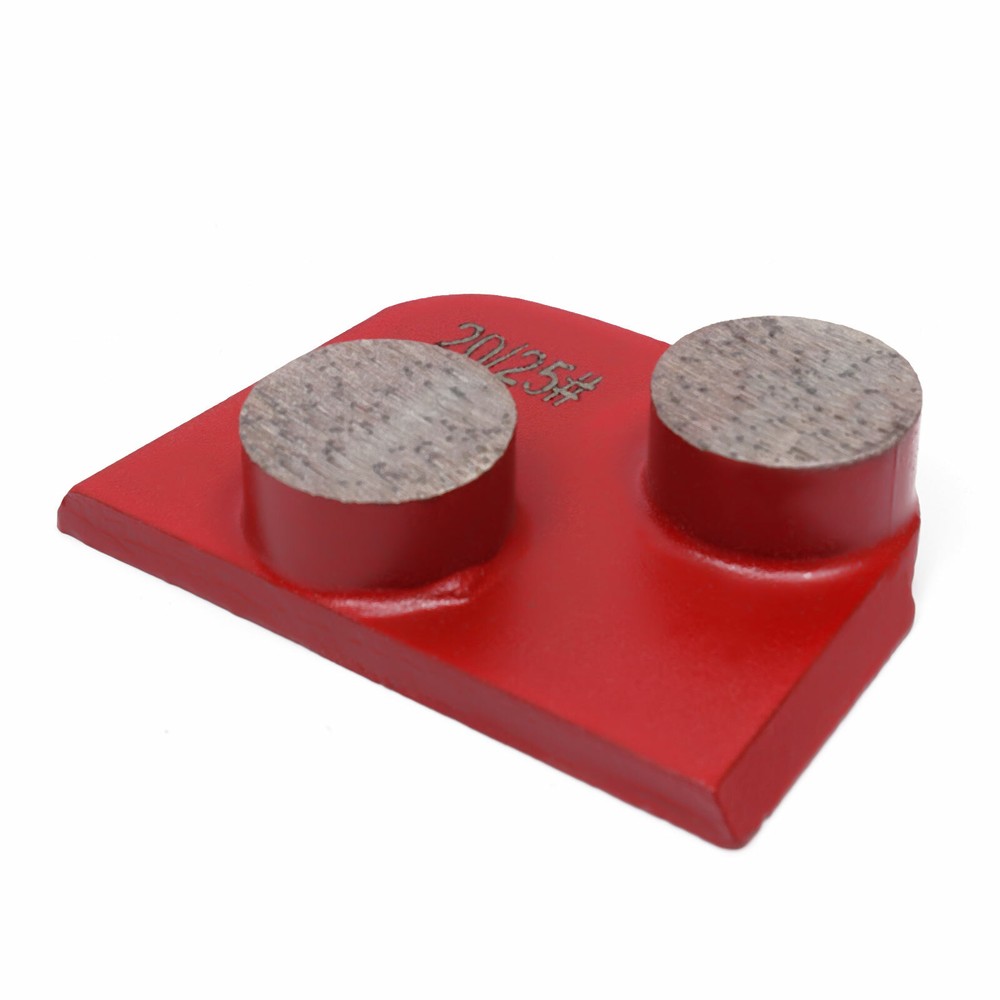 9 Pack Diamond Grinding Segments Medium Bond 20/25 Grit Durable for Concrete