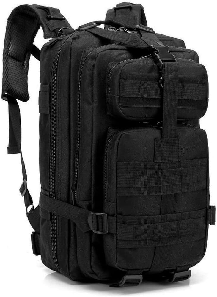 30L Tactical Backpack Large Army 3 Day Assault Pack Molle Bugout Bag Rucksack US