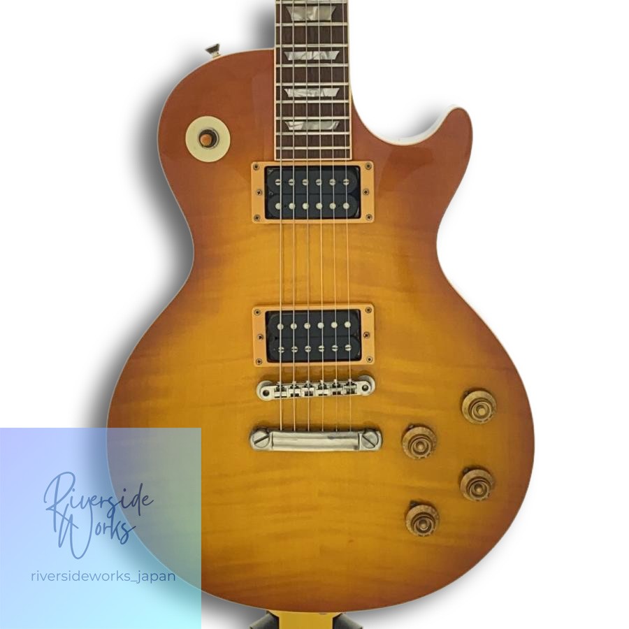 BURNY LG-75GR Light Brown Sunburst 1990s Soft Case
