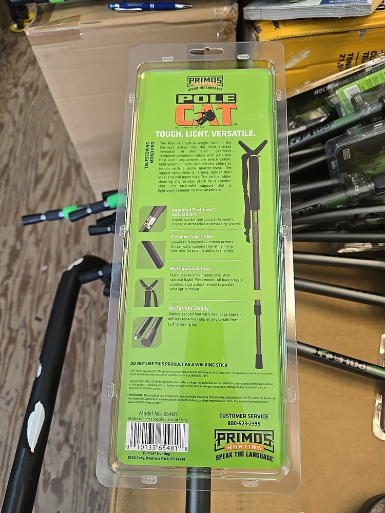 Primos Pole Cat 65481 Tall Monopod