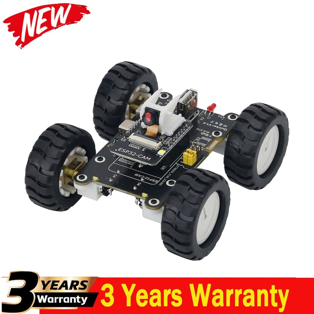 ESP32CAM WiFi Robot Car Kit with Camera Arduino Python Programming RC Smart Car