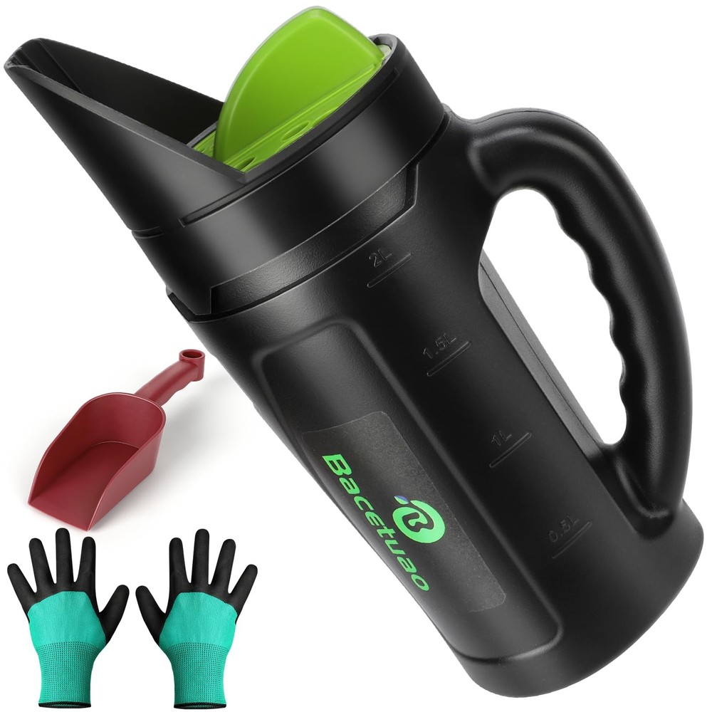 Bacetuao Hand Spreader Shaker, Multiple Adjustable Opening Sizes for black