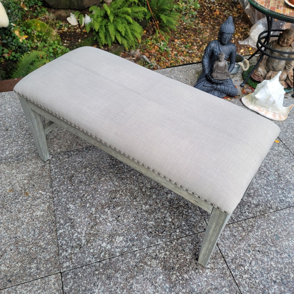 Modern upholstered bench