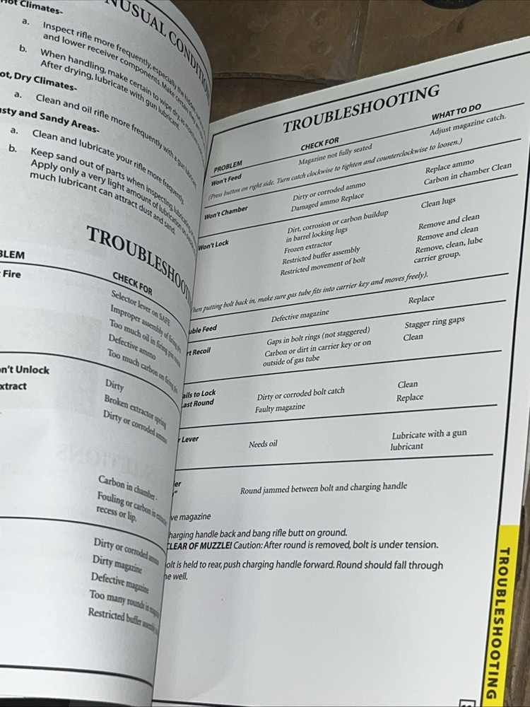 Bushmaster 308 Tactical Rifle Operations Manual