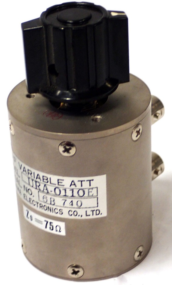 TAMAGAWA URA-0110E UHF VARIABLE ATTENUATOR 75Ohm