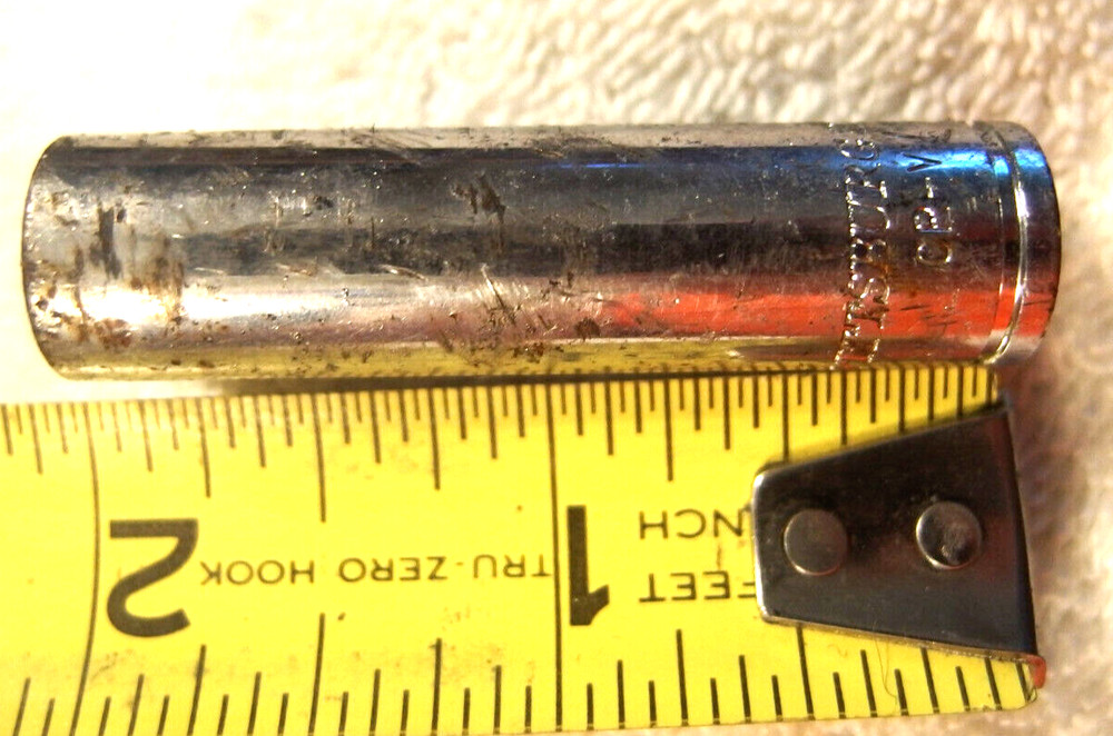 11/32" Pittsburgh 1/4" Dr Deep Socket 6 Point VTg CR-V tool