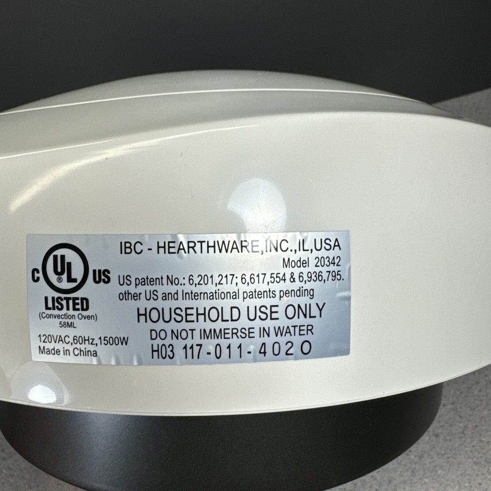 NuWave Pro Infrared Oven Model 20342 Replacement Motor Tested Working