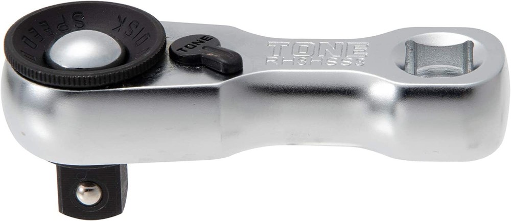 TONE Stubby Ratchet Handle Socket Hold Type RH3HSS3 Insertion angle 9.5mm 3/8"