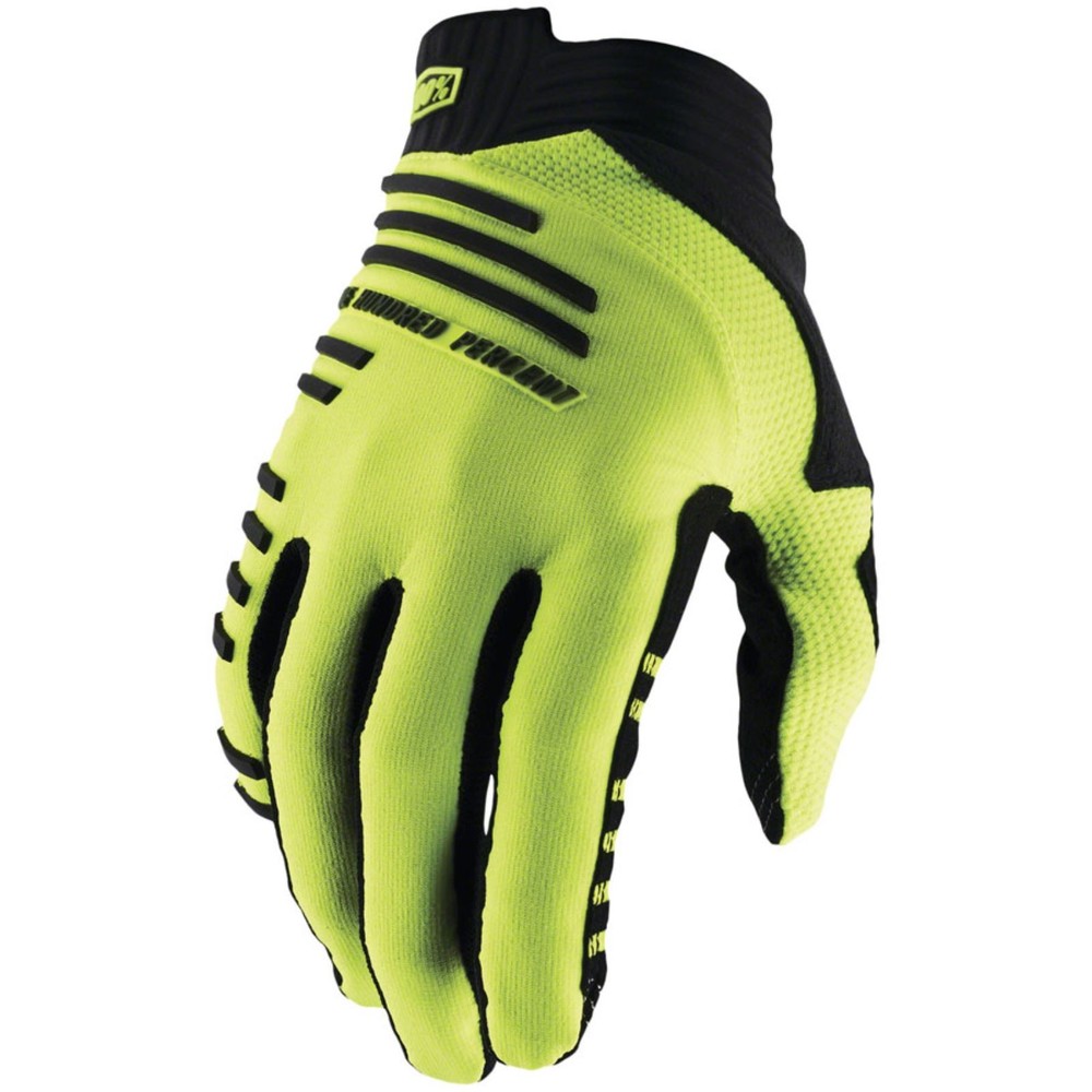 100% R-Core Gloves - Fluorescent Yellow - Medium 10027-00011