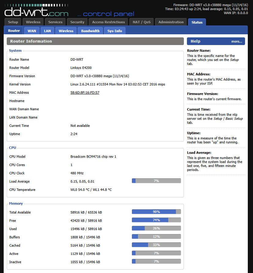 Linksys E4200 v1 Routers with DD-WRT Installed