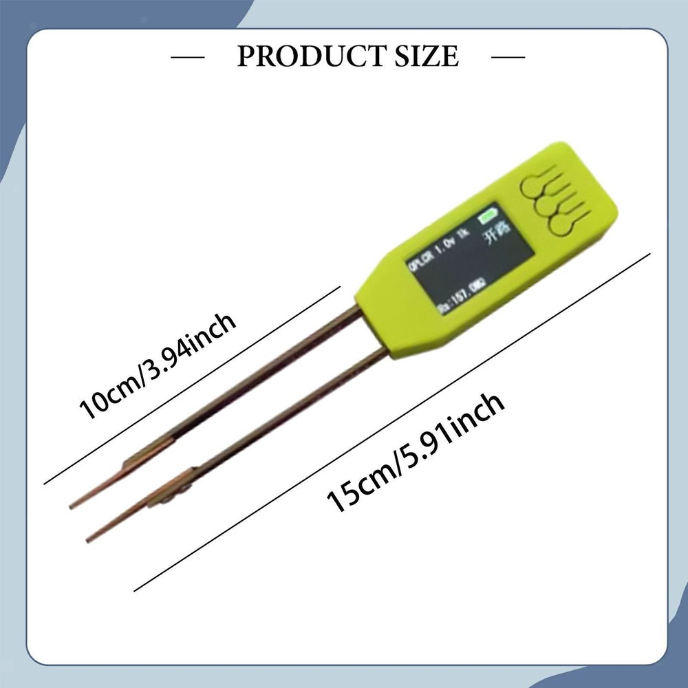 Meter Tweezer Digital Bridge Tweezer Tester Electronic Component Tester DIY
