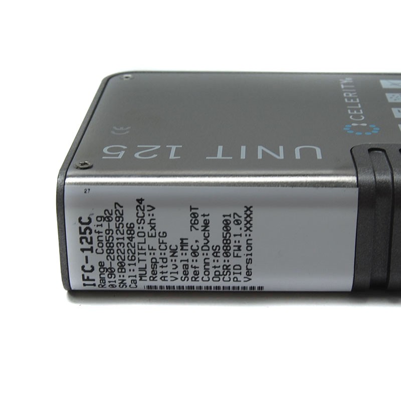 Celerity Unit IFC-125C Mass Flow Controller MFC (Ar/1SLM) D-Net Digital C-Seal