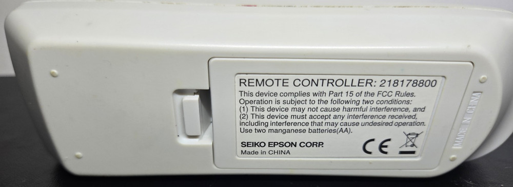 Epson PowerLite 98 3LCD Projector - Tested Working with remote