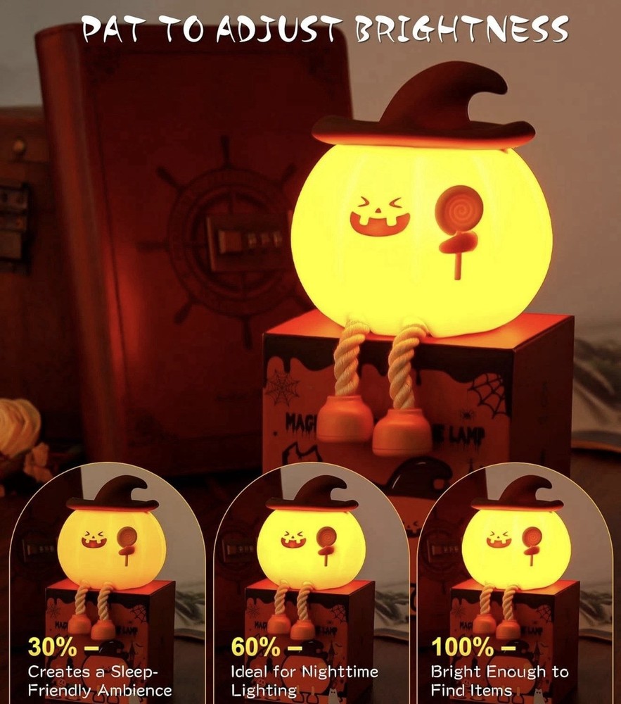 Magic Pumpkin Silicone Lamp