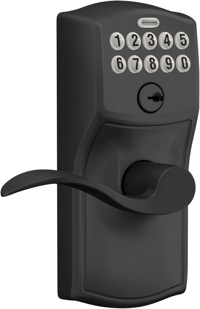Keyless Entry Flex-Lock, Matte Black Finish