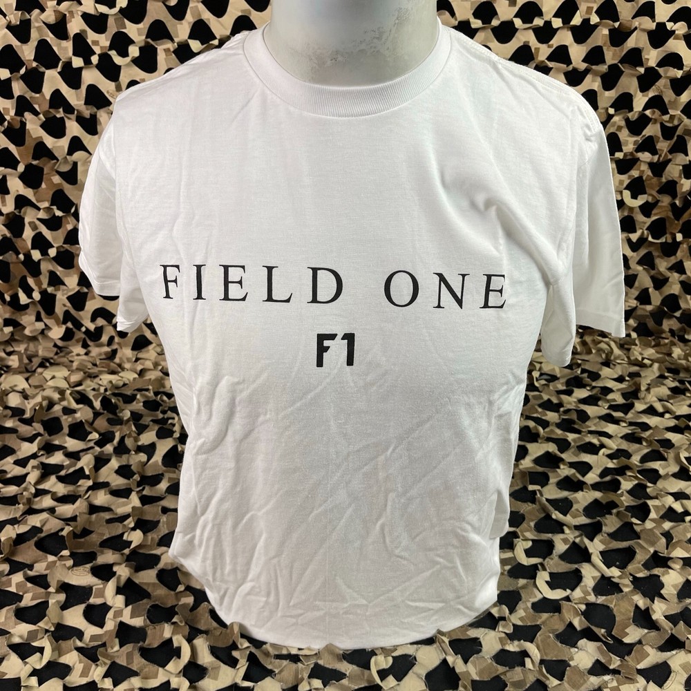 NEW Field One Basic T-Shirt - White - X-Large