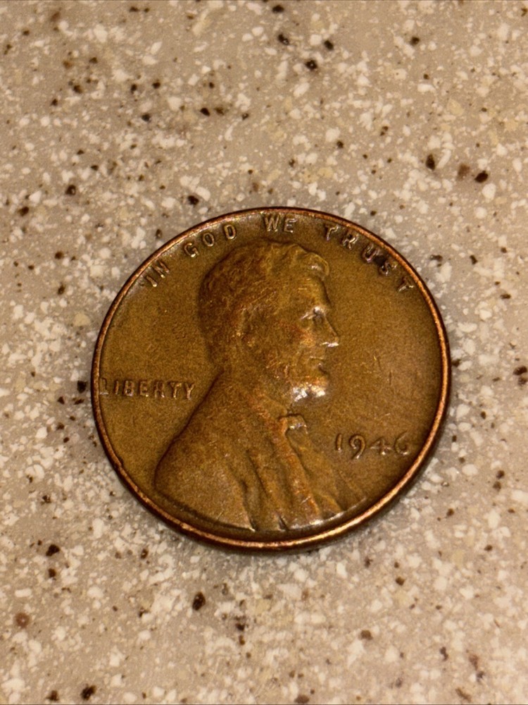 1946 wheat penny no mint mark