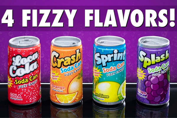 Fizzy Soda Candy