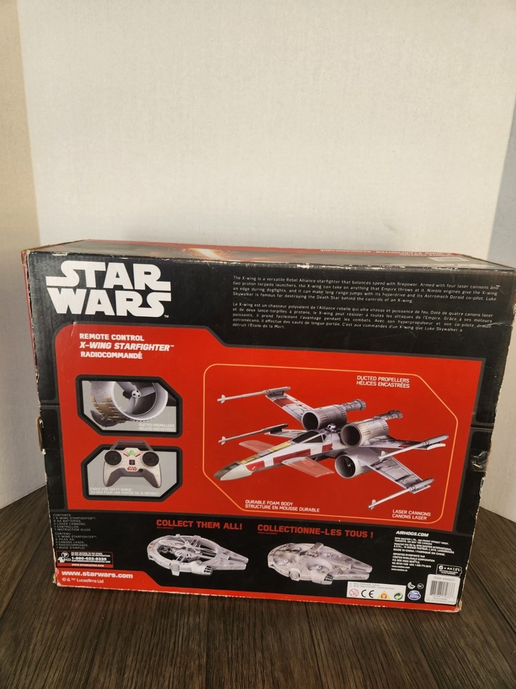 Air Hogs Star Wars Remote Control X-Wing Starfighter. Untested