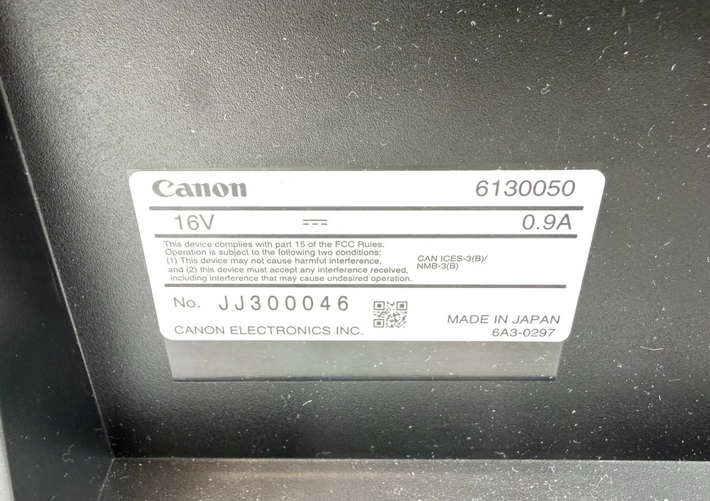 Canon imageFormula DR-C225 II Document Scanner 6130050