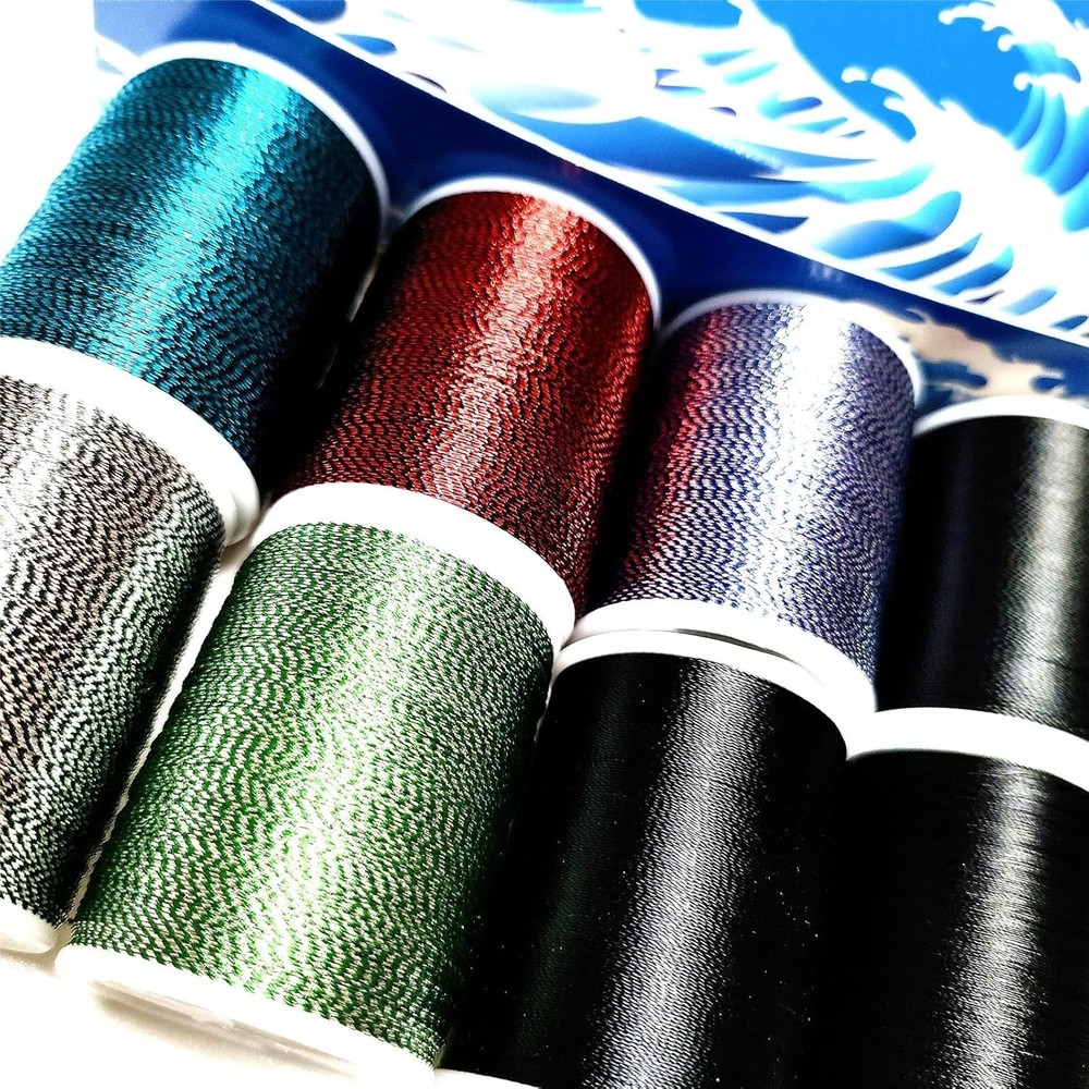 Mixed Color Thread for Rod Wrapping