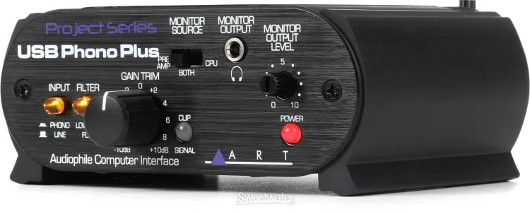 ART USB Phono Plus Phono Preamp & Audio Interface