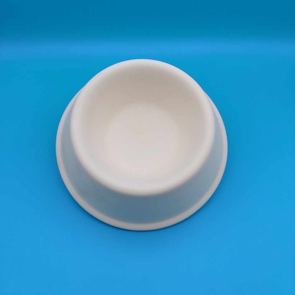 Bisque China Small Dog/Cat Bowl