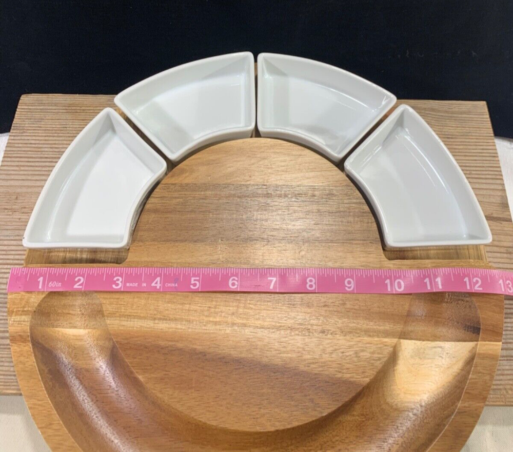 Bamboo Cheese Charcuterie Board pre owned